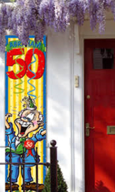 Banier ''Abraham 50 jaar''