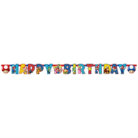 Letterslinger Super Mario Bros “Happy Birthday”