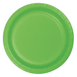 Borden Licht Groen (Ø23cm, 8 stuks)