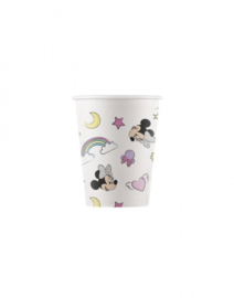 Bekers ''Unicorn Minnie Mouse'' (8 stuks)