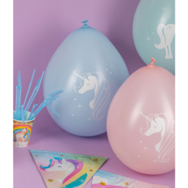 Ballonnen Unicorn (8 st.)