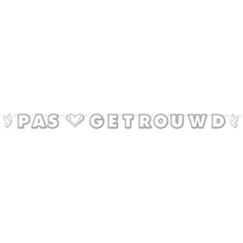 Letterslinger ''Pas Getrouwd met Duiven''