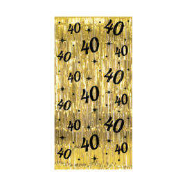 Deurgordijn ''40 jaar'' (2 x 1 m)