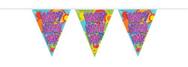 Vlaggenlijn ''Happy birthday'' (10 meter)