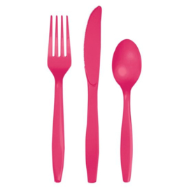 Bestek Roze (6 pers.)