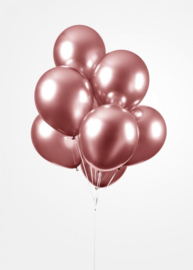 Ballonnen Chroom ''Rosegoud''