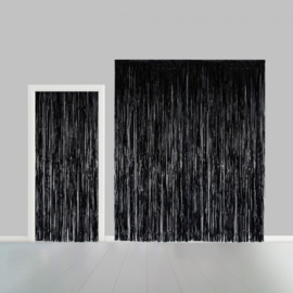 Deurgordijn ''Zwart'' (100 x 240 cm, BV)