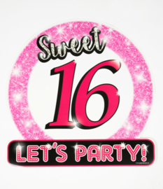 Sweet 16 versiering