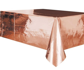 Folie tafelkleed ''Rosé Goud'' (140 x 274cm)
