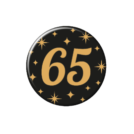 Button ''65 jaar''