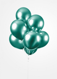 Ballonnen Chroom ''Groen''