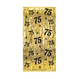 Deurgordijn ''75 jaar'' (2 x 1 m)