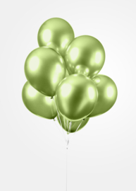 Ballonnen Chroom ''Licht Groen''