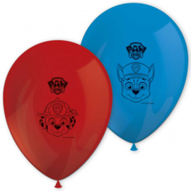 Ballonnen Paw patrol (8 st.)