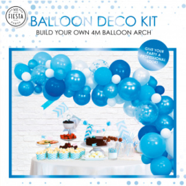 Ballon deco kit ''Blauw''