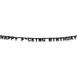 Wenslijn ''Happy f*cking birthday''