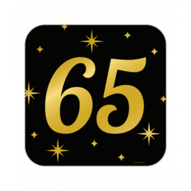 Huldeschild ''65 jaar''