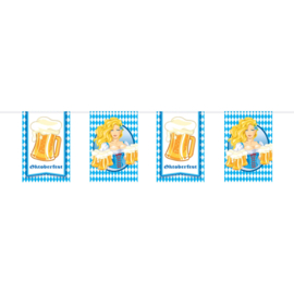Vlaggenlijn Vierkant ''Bierpullen'' (10 meter)