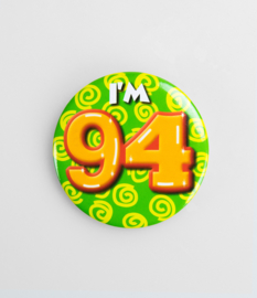 Buttons ''94 jaar'' (Klein)