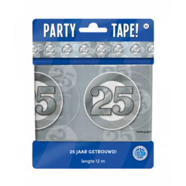 Afzetlint ''25 jaar'' (12 meter)