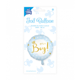 Folieballon ''It's a Boy!'' (46 cm)