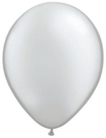 Ballonnen ''Metallic Zilver''