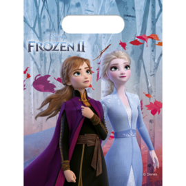 Uitdeelzakjes ''Frozen'' (6 stuks)