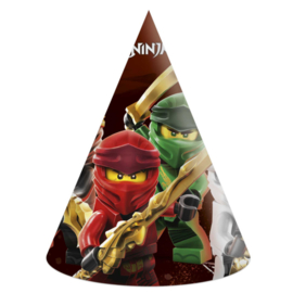 Feesthoedjes Lego Ninjago (6 st.)