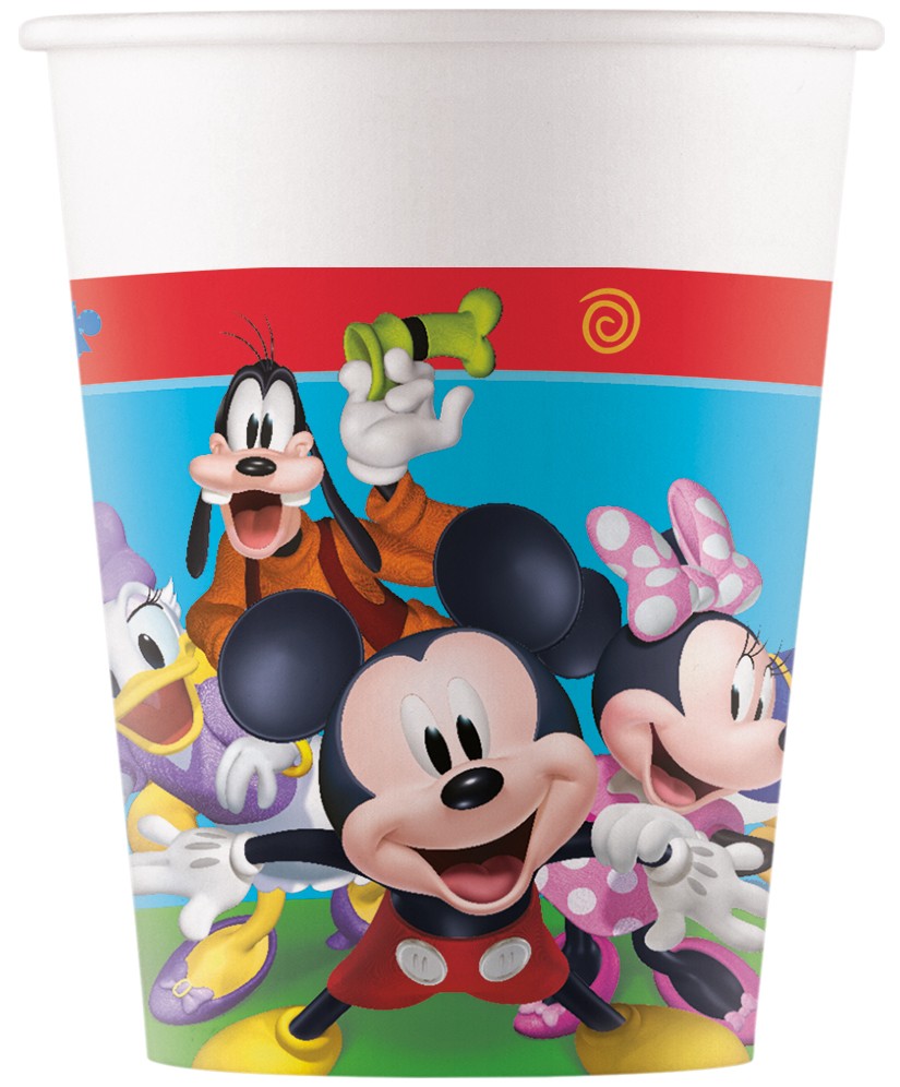 Bekers Mickey mouse (8 st.)