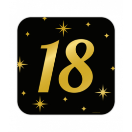 Huldeschild ''18 jaar''
