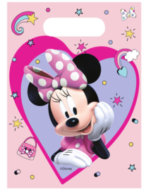Uitdeelzakjes Minnie mouse (6 st.)