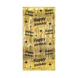 Deurgordijn ''Happy Birthday'' (1 x 2 m)