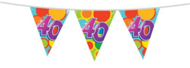 Vlaggenlijn ''40 jaar'' (10 meter)