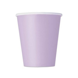 Bekers Lila (8 stuks)