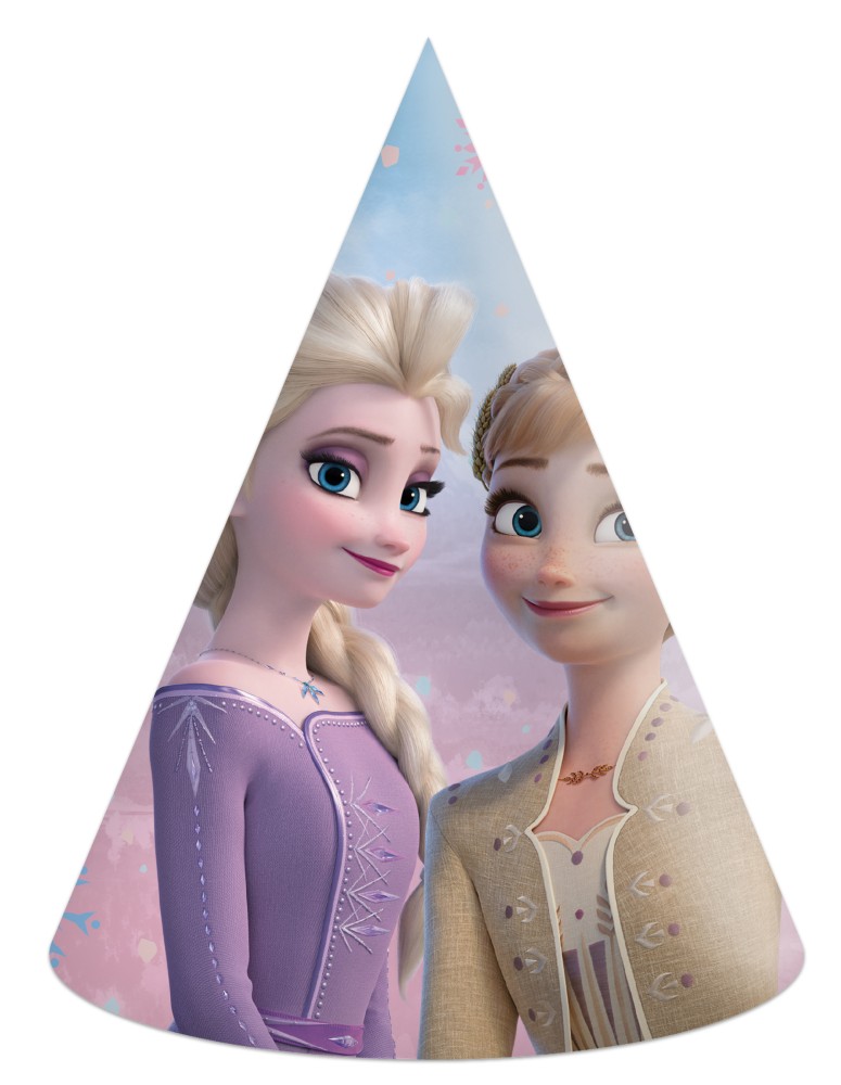 Feesthoedjes Frozen (6 st.)