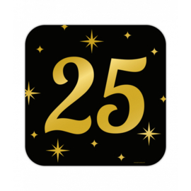 Huldeschild ''25 jaar''