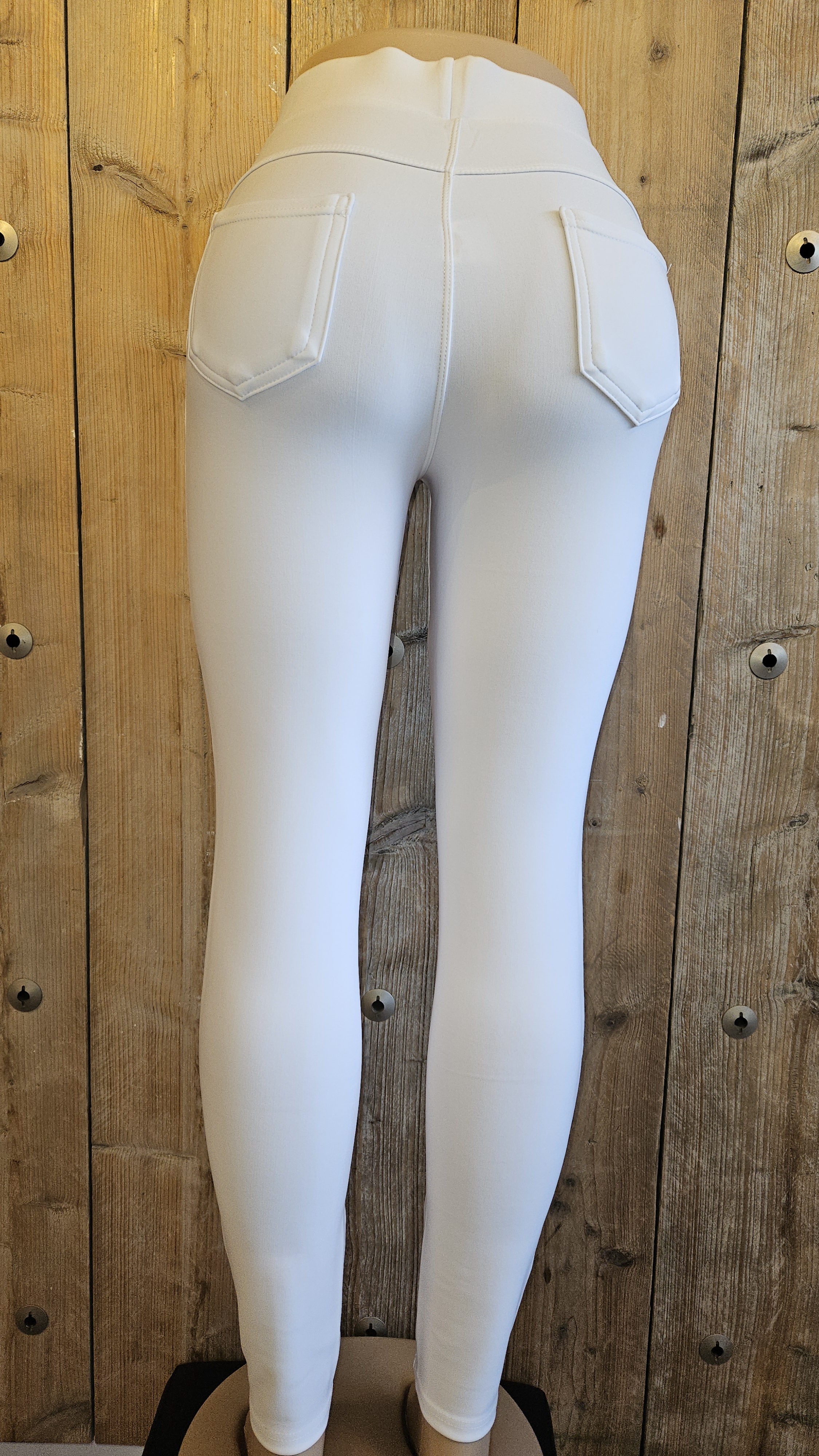 comfortbroek wit