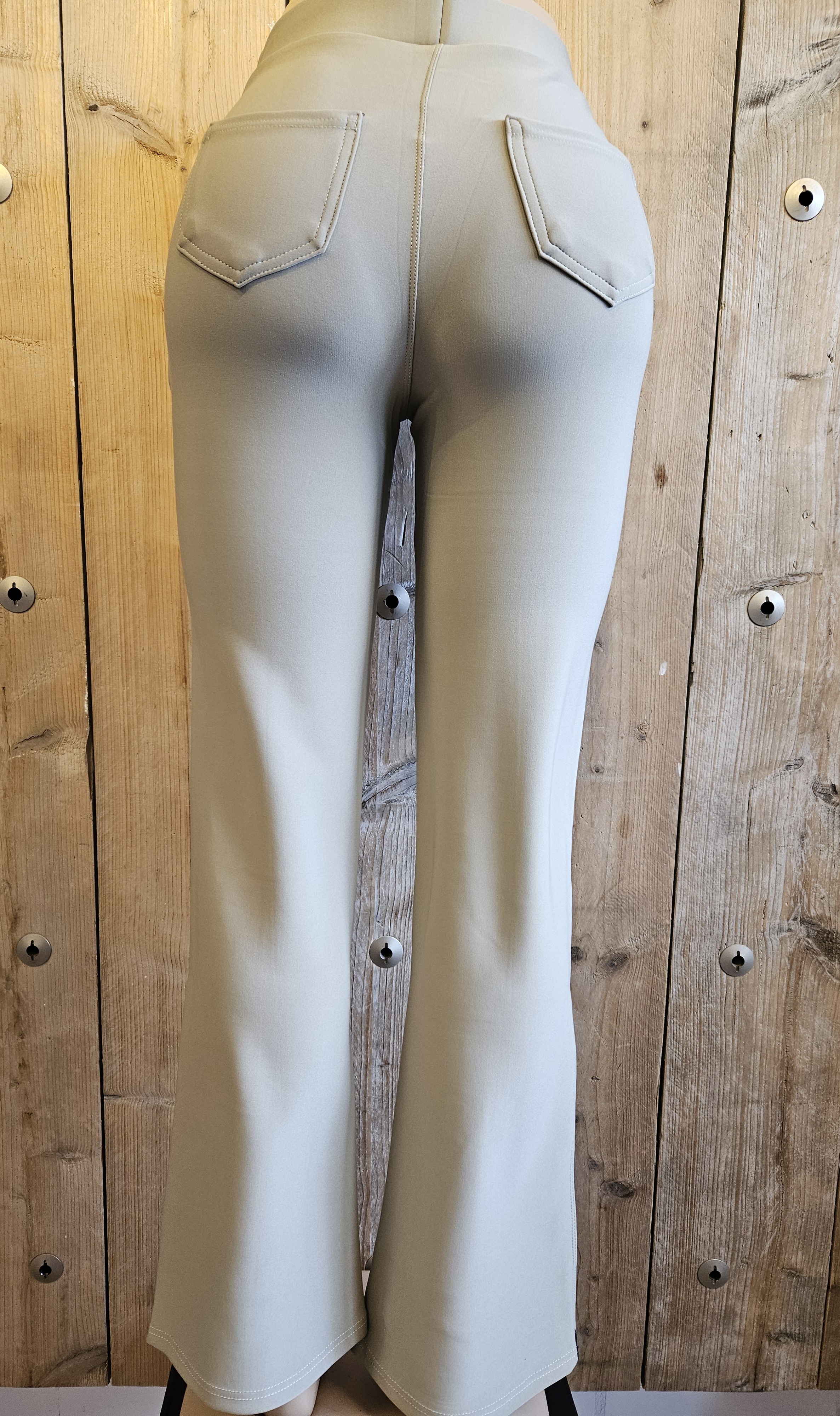 Flair beige comfortbroek