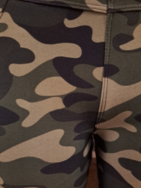 Comfort broek camouflage groen