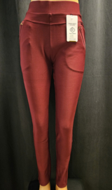 comfortbroek burgund