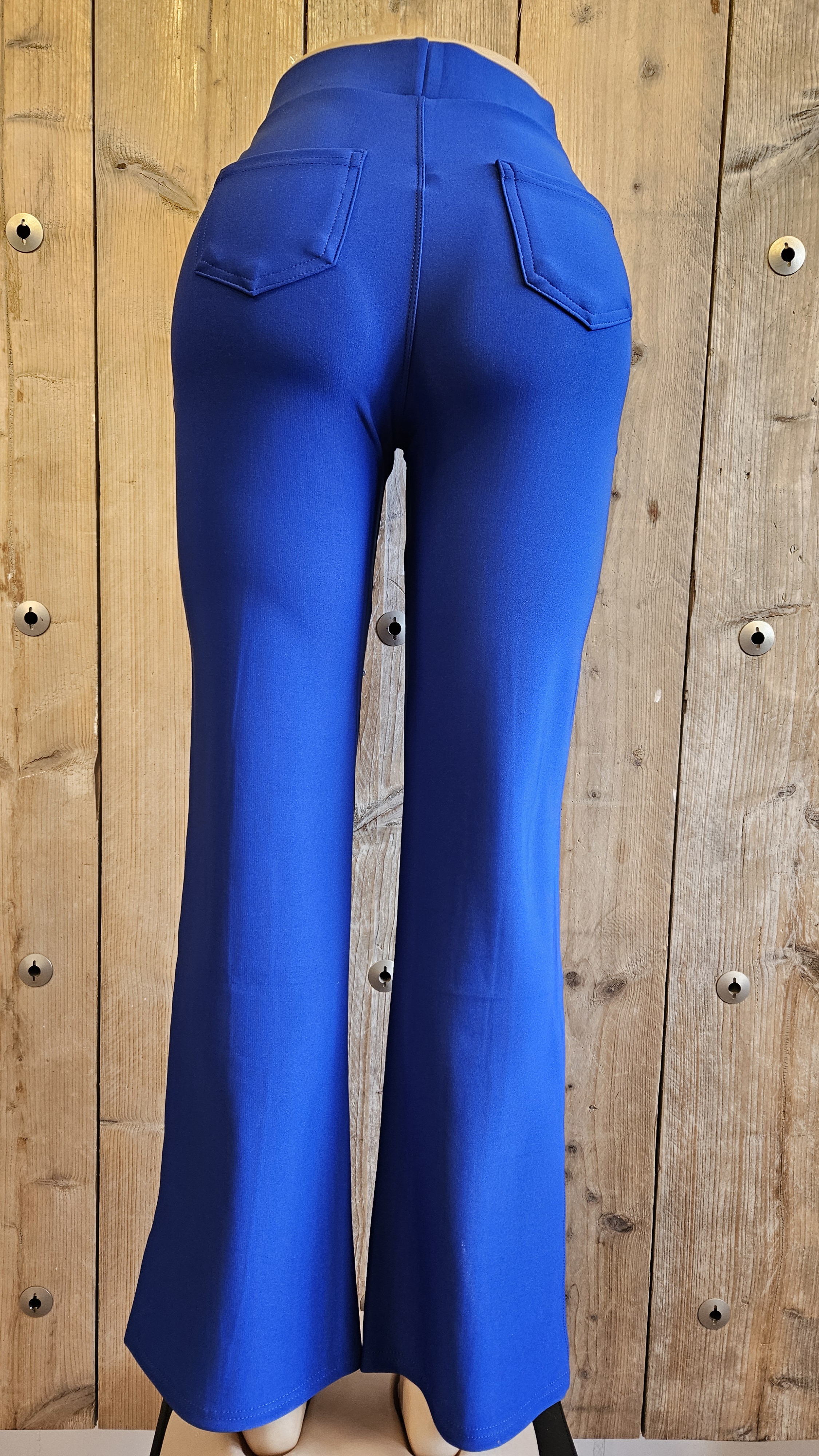 flair kobalt blauw comfortbroek