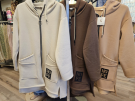 kort sweater vest/jas