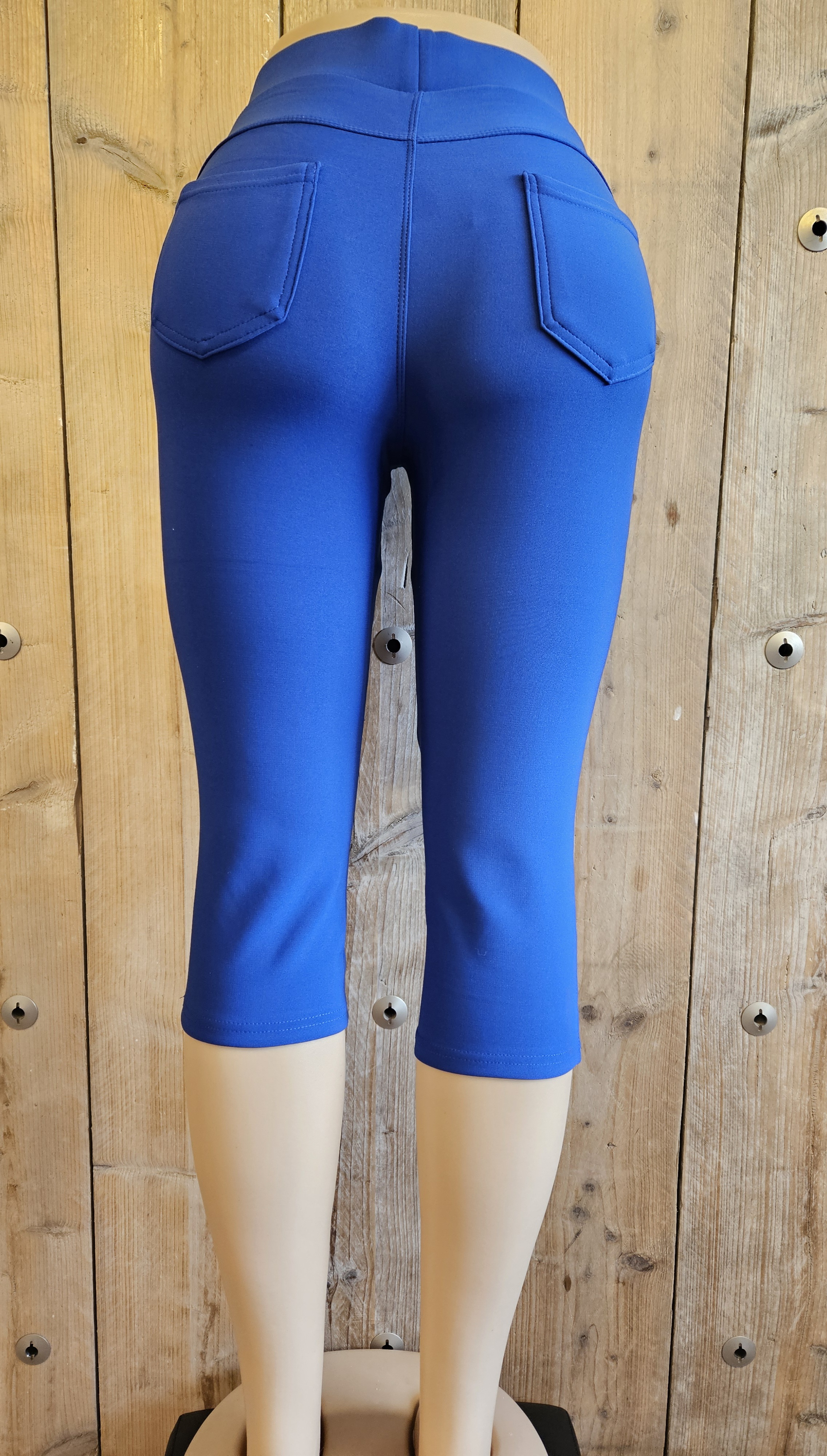 Capri royalbleu comfortbroek