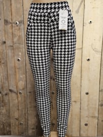 Comfortbroek pepita ruit