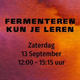 Zaterdag 13 September 2025
