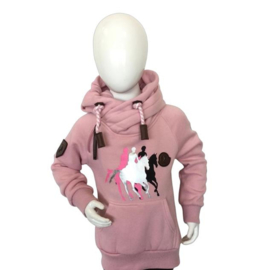 Hoodie roze