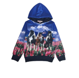 Hoodie met paarden