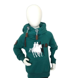 Hoodie groen