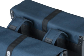 Basil Forte - dubbele fietstas - 35 liter - blauw/zwart