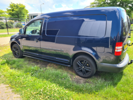 RVS sidebars zwart gepoeder coat VW Caddy Maxi